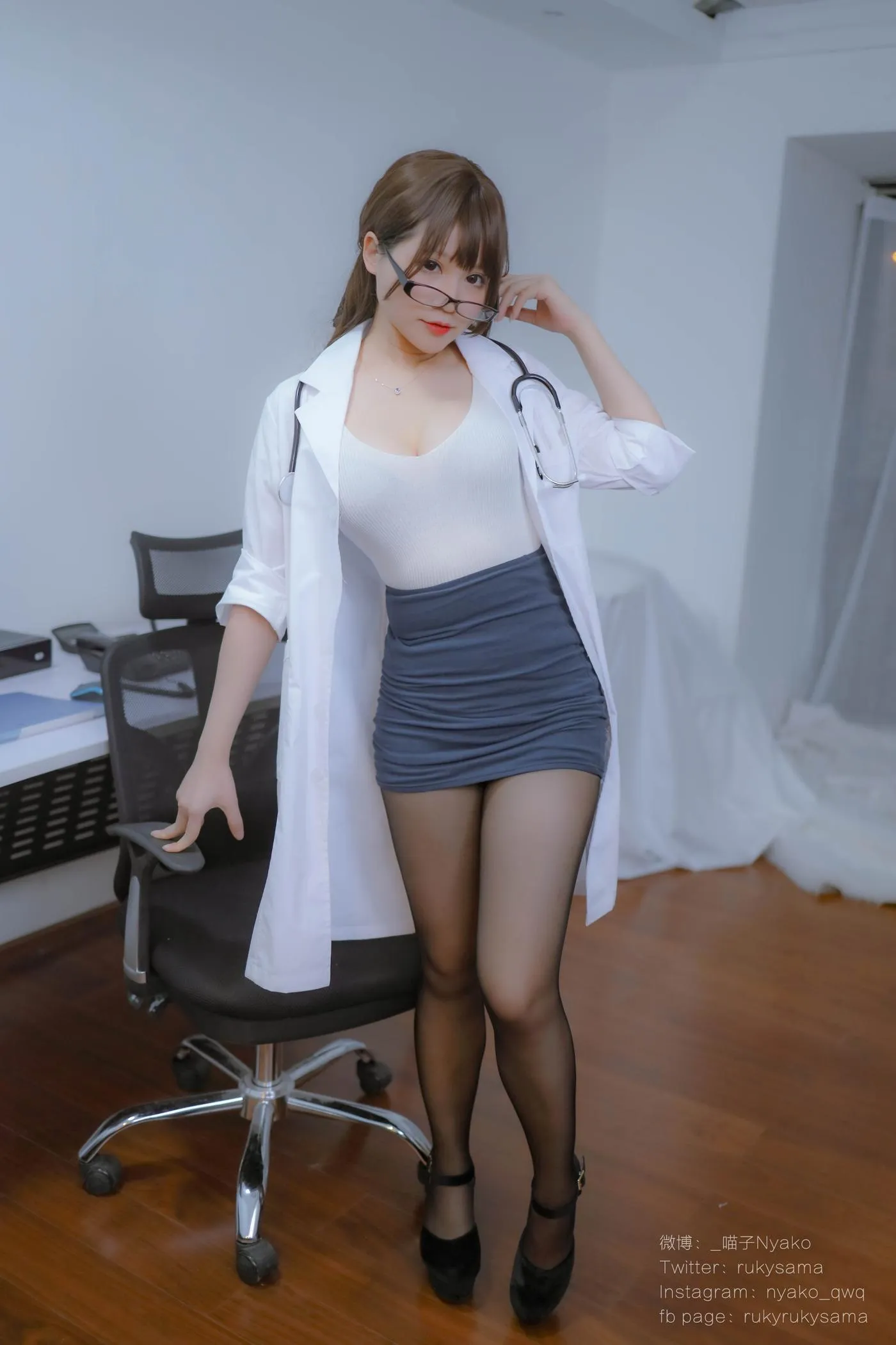 Nyako喵子 – NO.26 秘密病棟 [82P]插图7
